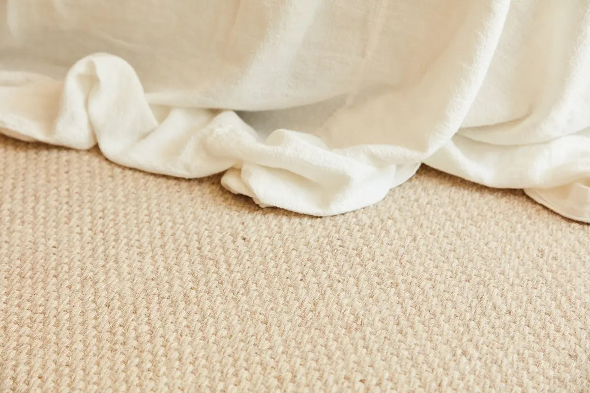 Basket Weave Marl Grey Carpet - NODI HANDMADE RUGS