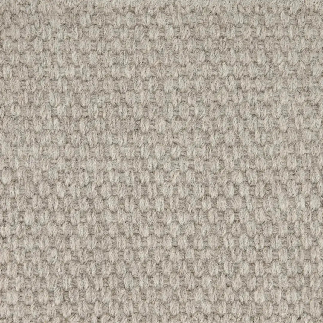 Basket Weave Marl Grey Rug Sample