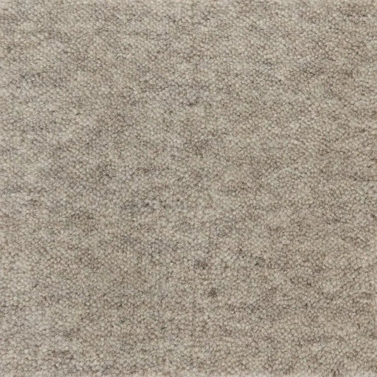 Cut Pile Wool Marl Grey Rug Sample