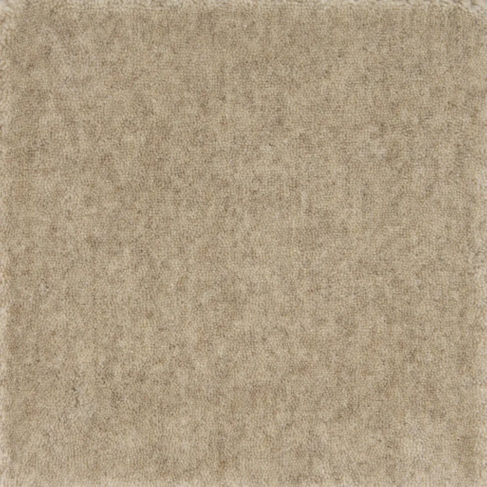 Cut Pile Wool Carpet Oatmeal