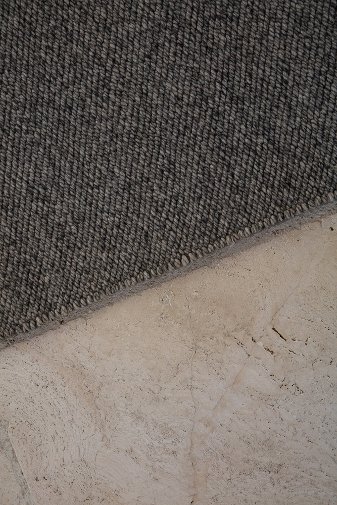 
                  
                    Twisted Wool Charcoal - NODI HANDMADE RUGS
                  
                