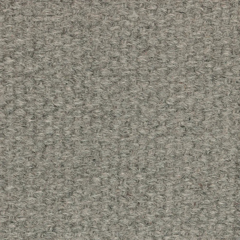 Basket Weave Ash Grey Carpet - NODI HANDMADE RUGS